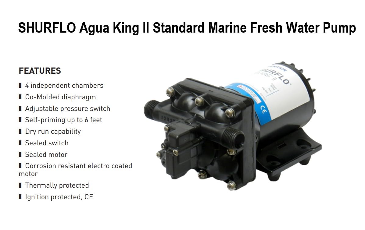 Amazon.com: PENTAIR SHURFLO 4138-111-E65 Aqua King II Standard